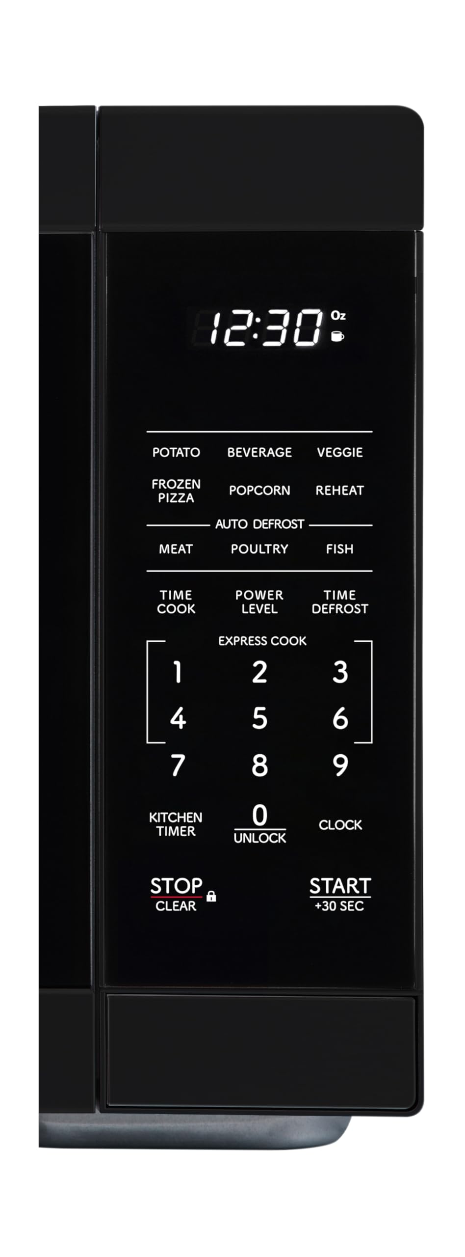 SMC1161KB 1.1 cu. ft. 1000W Black Countertop Microwave Oven