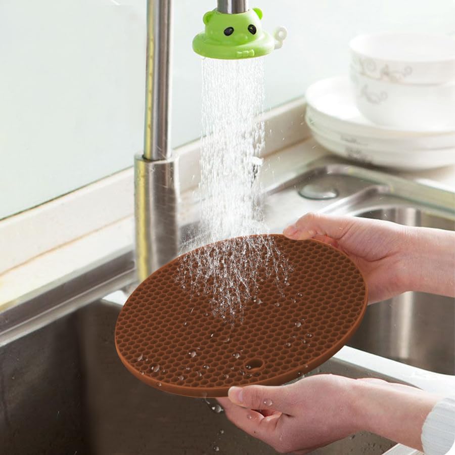 4 Pack Silicone Trivet Mats (4 Count)