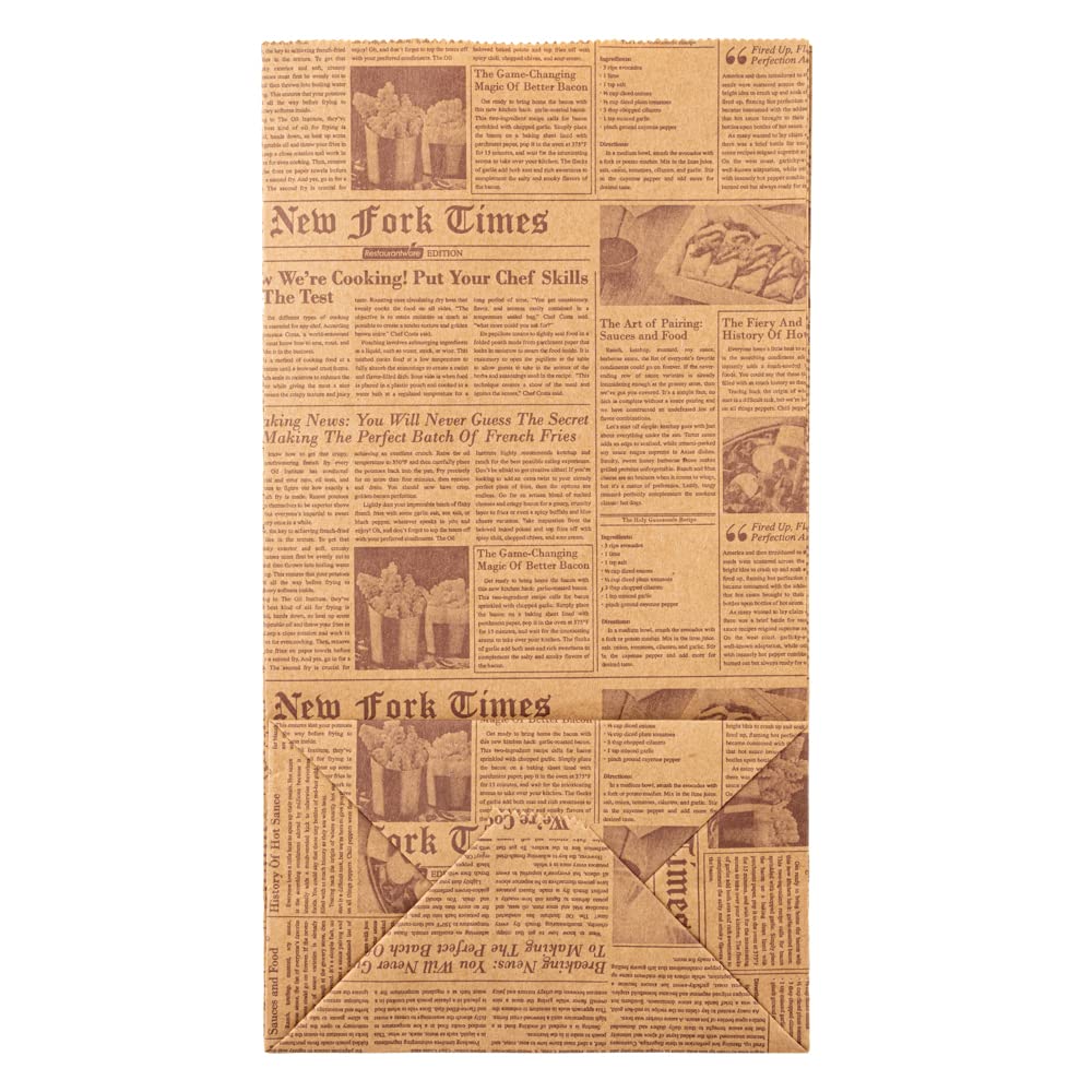 Kraft Paper Newsprint Bag (100 Count)