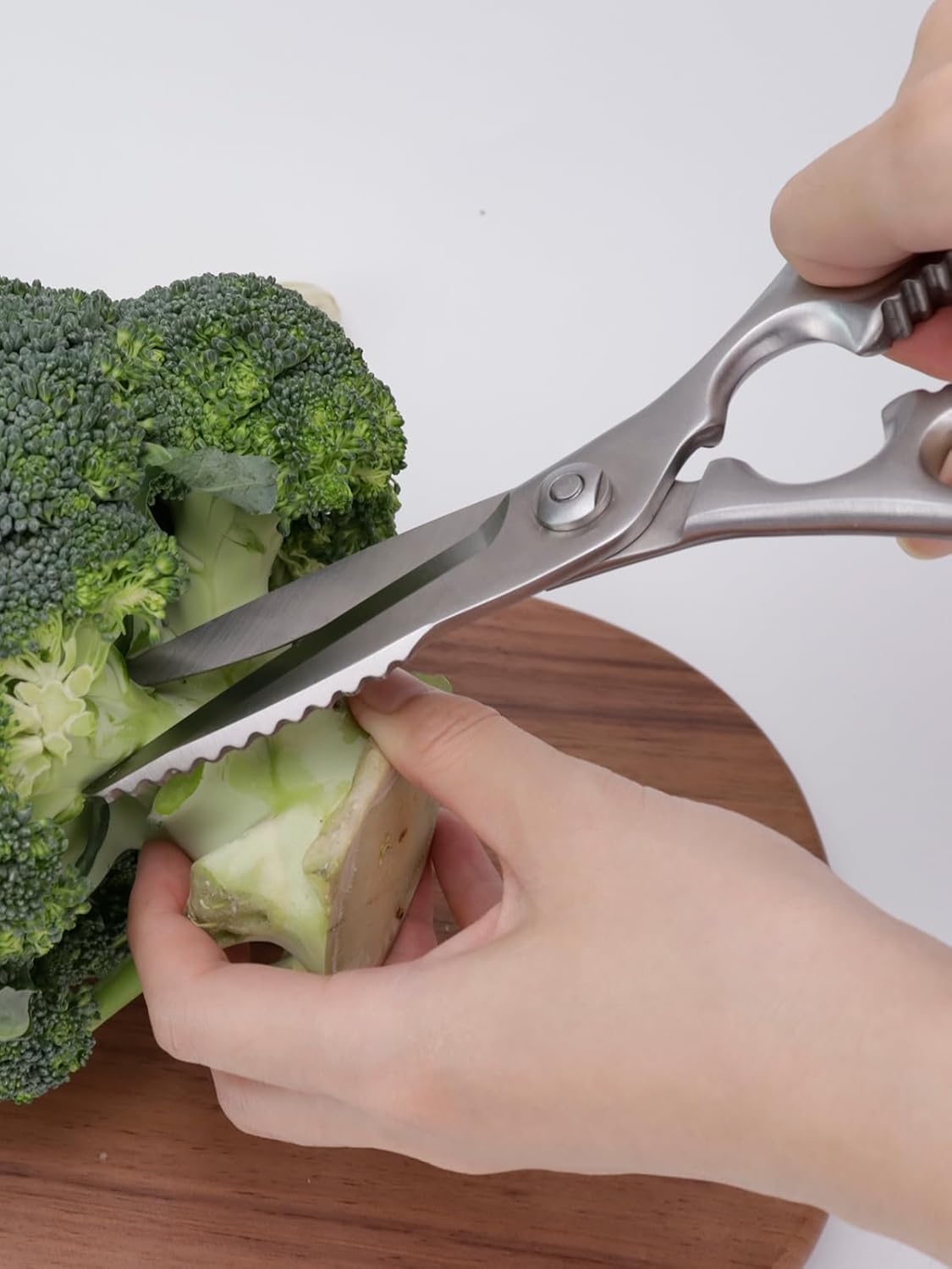 Kitchen Shears – Heavy-Duty Kitchen Scissors for Food | Ideal for Meat, Poultry & Vegetables | 3Cr14 Stainless Steel | Forged for Strength | Dishwasher Safe - Culinary Roots