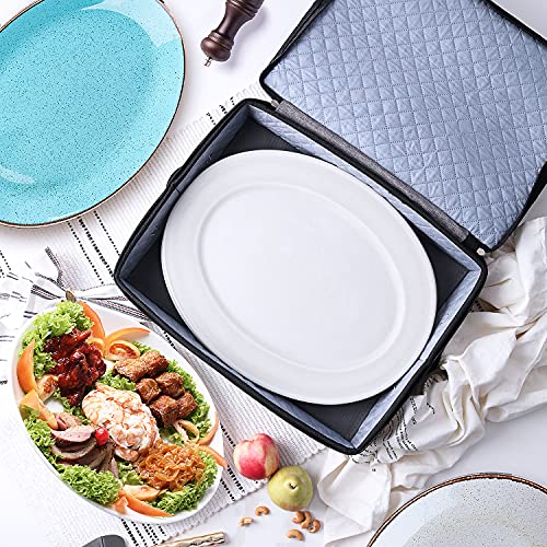 Fine China Storage Containers Hard Shell 6 Piece Set
