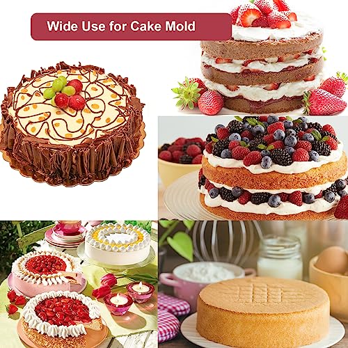 6 Inch Silicone Round Cake Pan Set of 3 (3 Count)