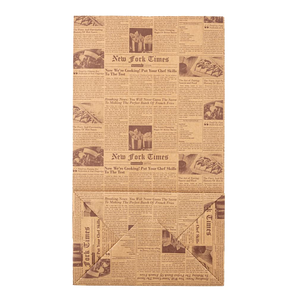 Kraft Paper Newsprint Bag (100 Count)