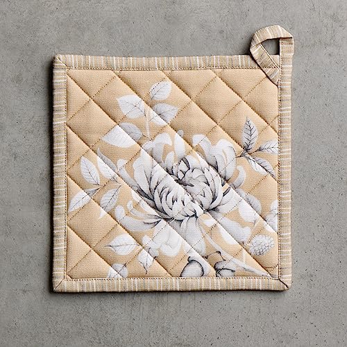 100% Cotton Oven Mitt & Pot Holder Set (2 Count)