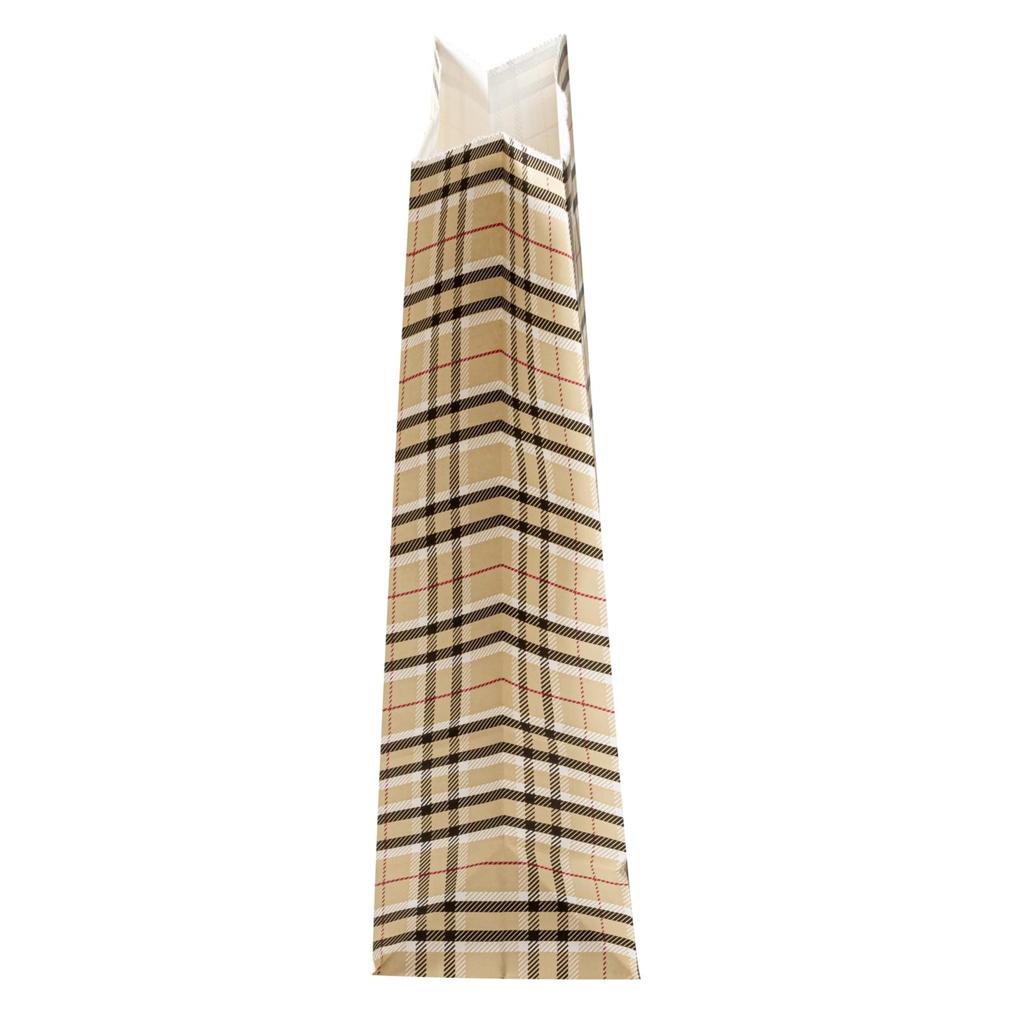 Paper Plaid Bag (100 Count)