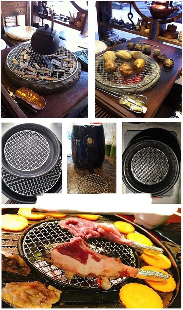 Versatile Round 304 Stainless Steel Cooling Rack Baking,Heat Resistant Rust Proof Sturdy Durable Dia 10.4" - Culinary Roots