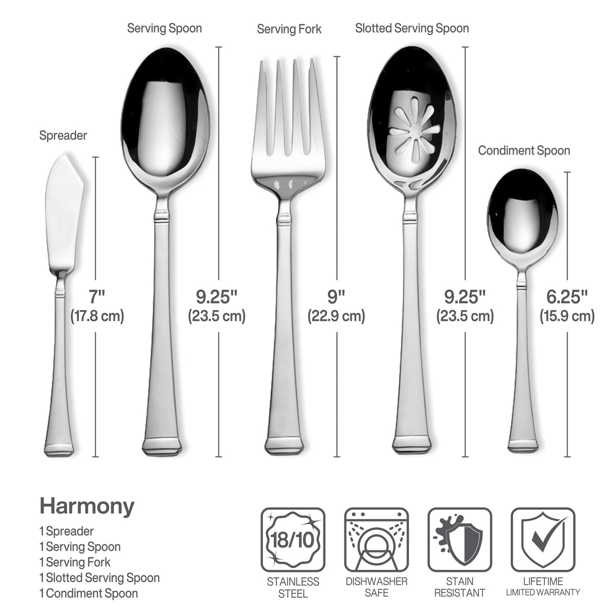 Harmony Silverware Set for 12 (12 Count)