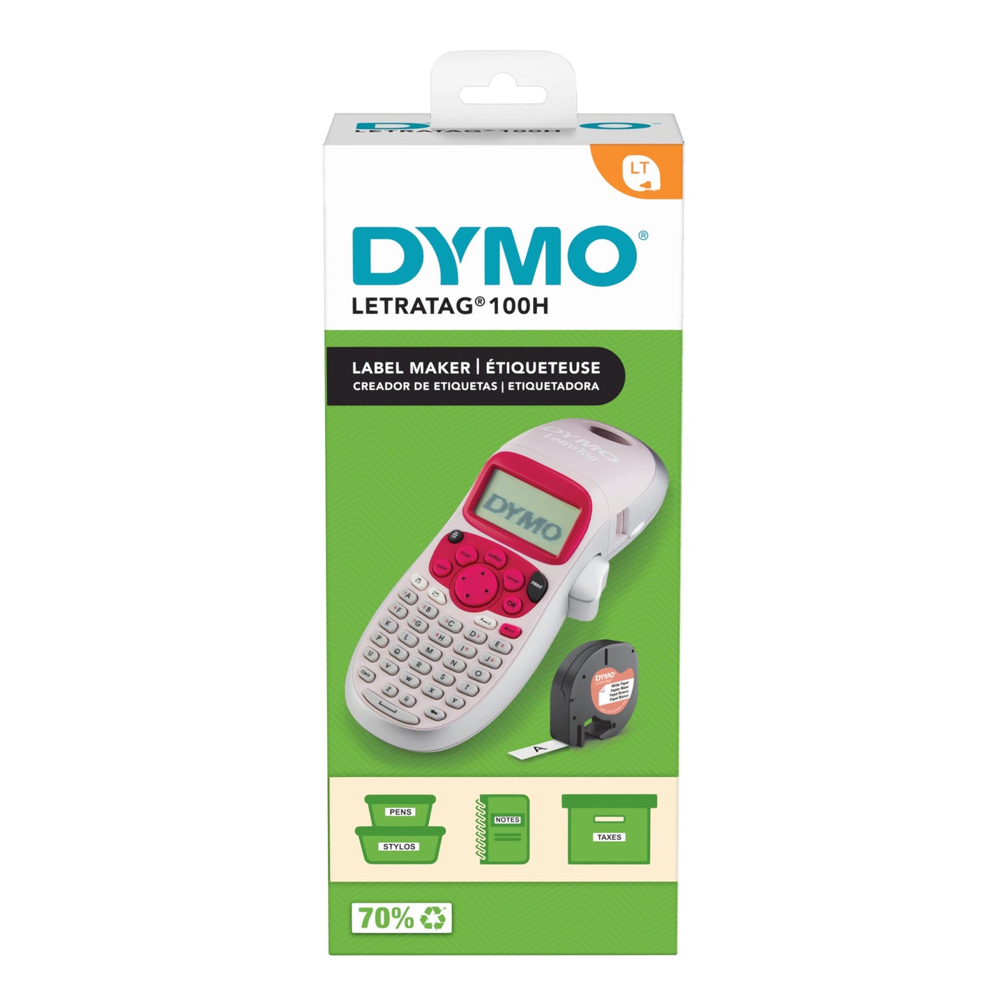 LetraTag LT 100H Handheld Aesthetic Label Maker (2 Count)