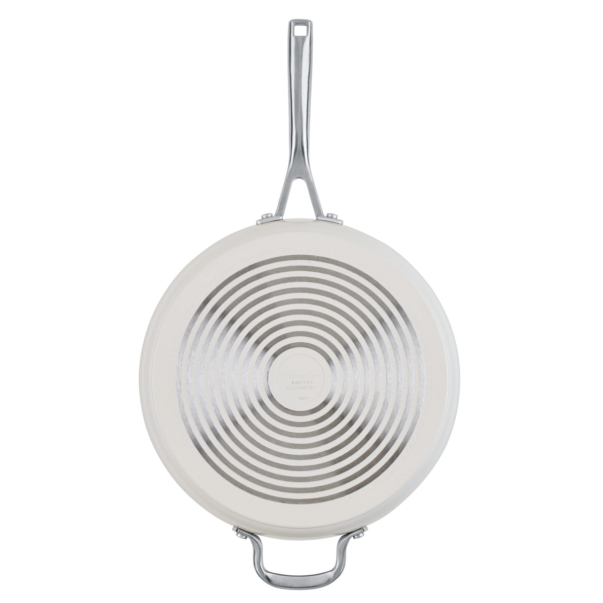 Hard Anodized Ceramic Saute Pan with Lid
