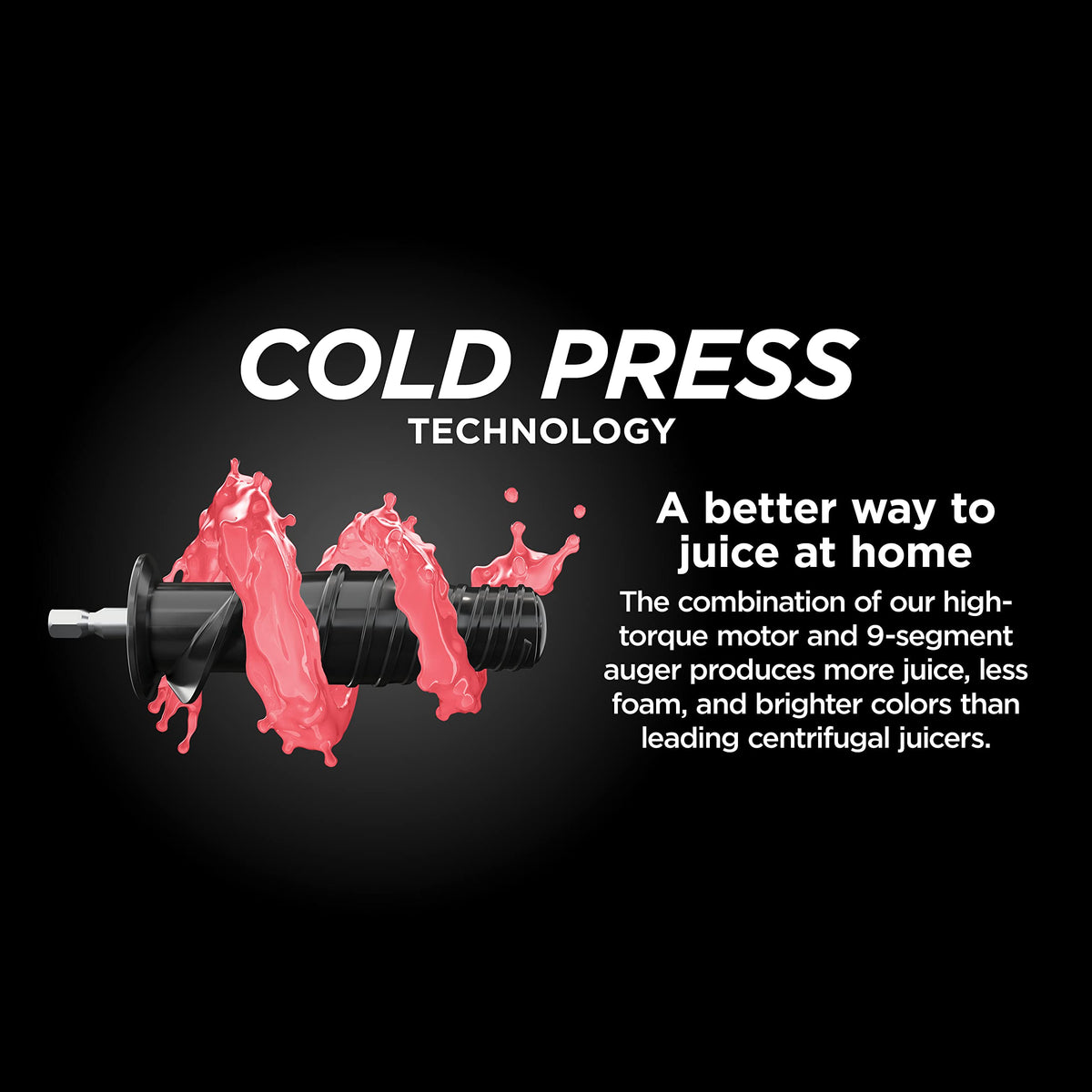 NeverClog Cold Press Juicer