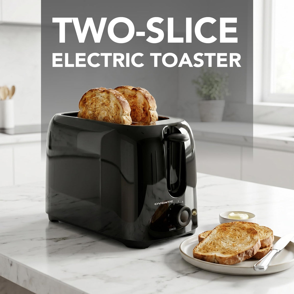 Electric 2 Slice Toaster Machine 6