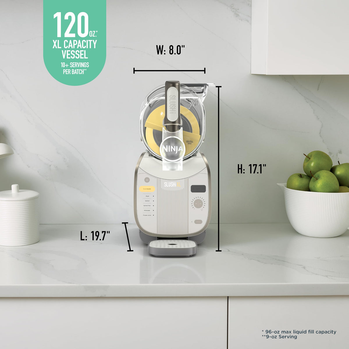 SLUSHi XL Smart Frozen Drink Maker and SLUSHi Machine