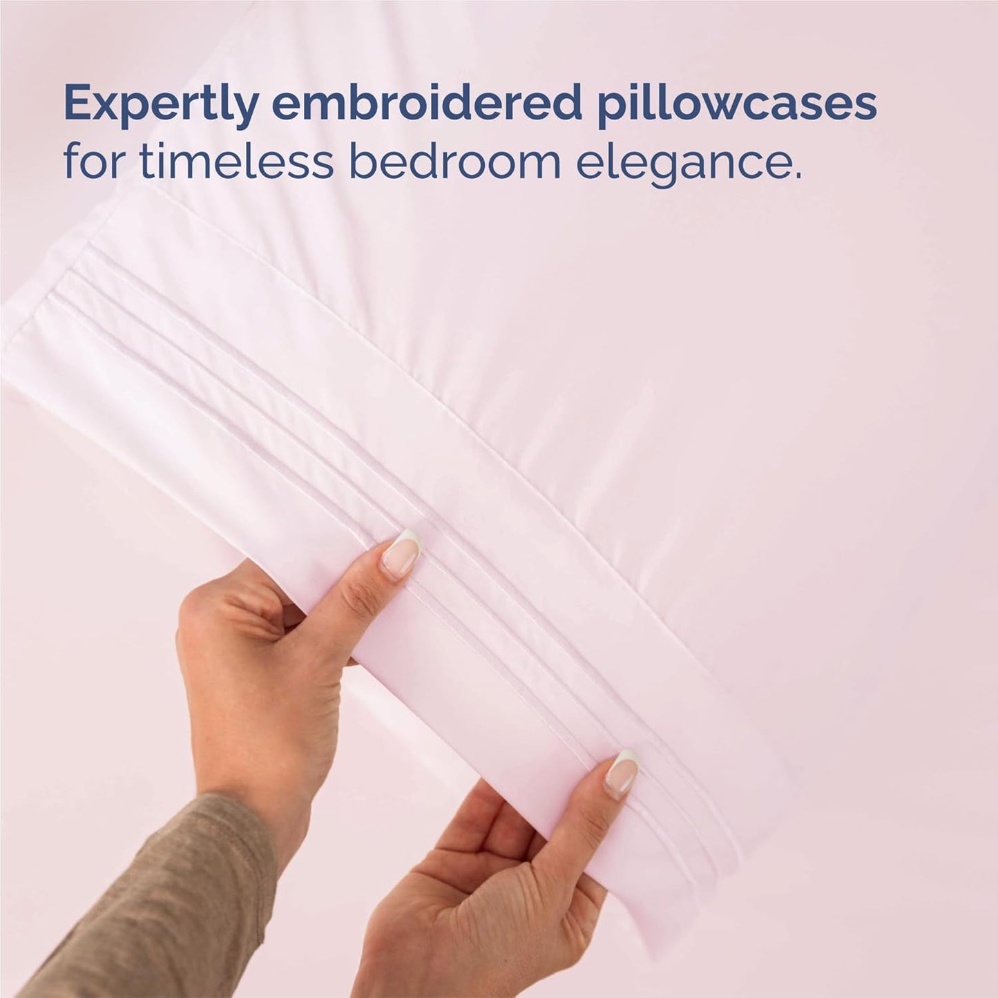 King Size 4 Piece Sheet Set - Comfy Breathable & Cooling Bed Sheets Set - Hotel Luxury Bedding for Women, Men, Kids, Teens, Boys & Girls - Deep Pockets, Soft, Wrinkle Free - Oeko-Tex - Lavender Pink