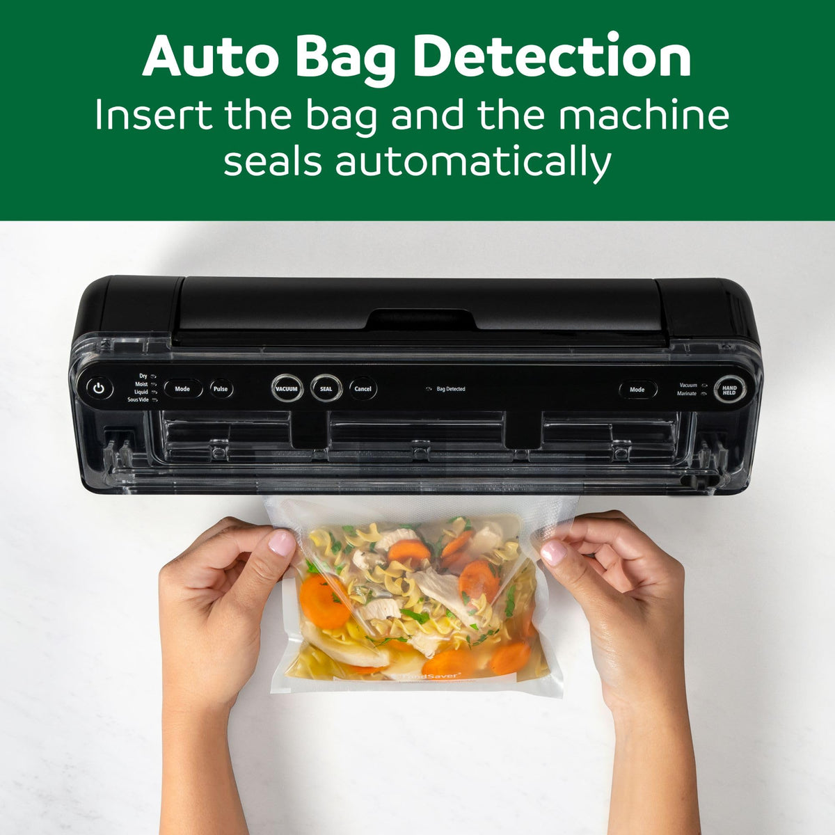 Elite All-in-One Liquid+™ Vacuum Sealer with Bags