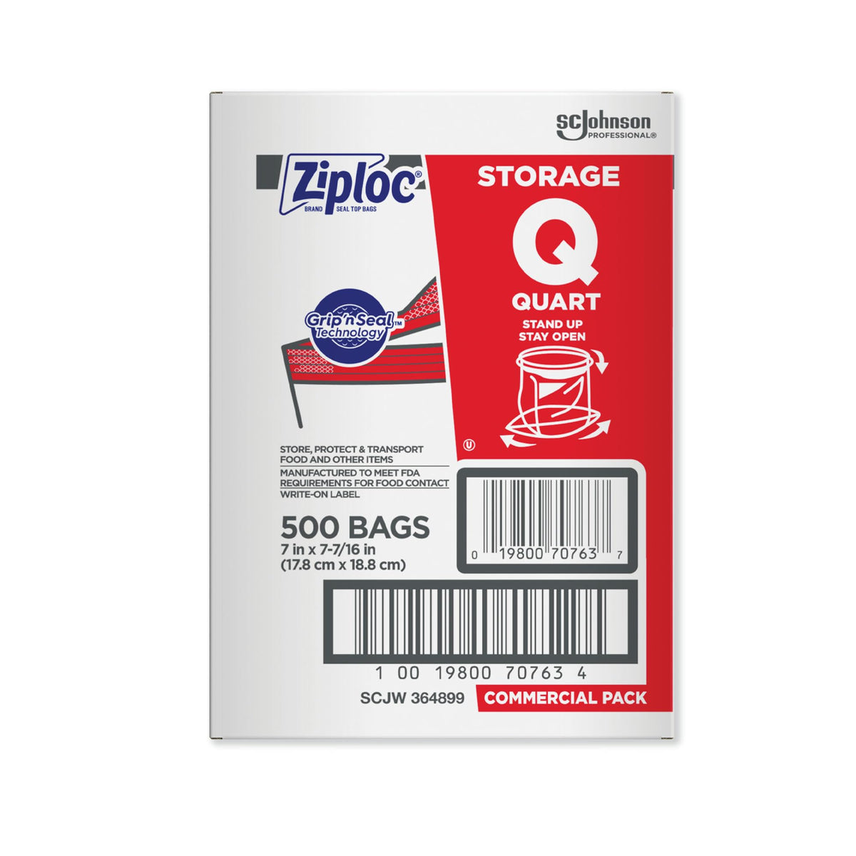 Ziploc Storage Bags (500 Count)