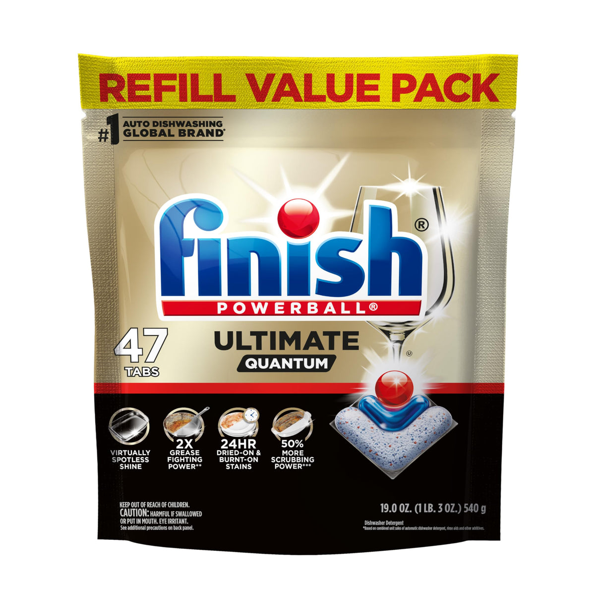 Ultimate Quantum Dishwasher Pods (47 Count)