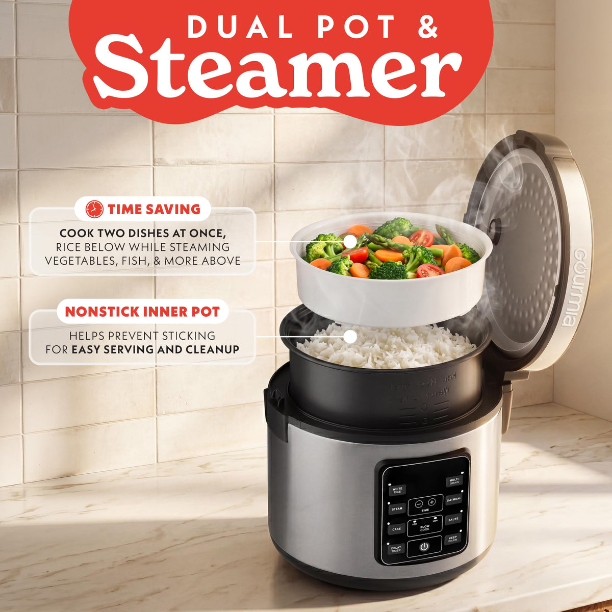 Rice Cooker 10 Cup Uncooked