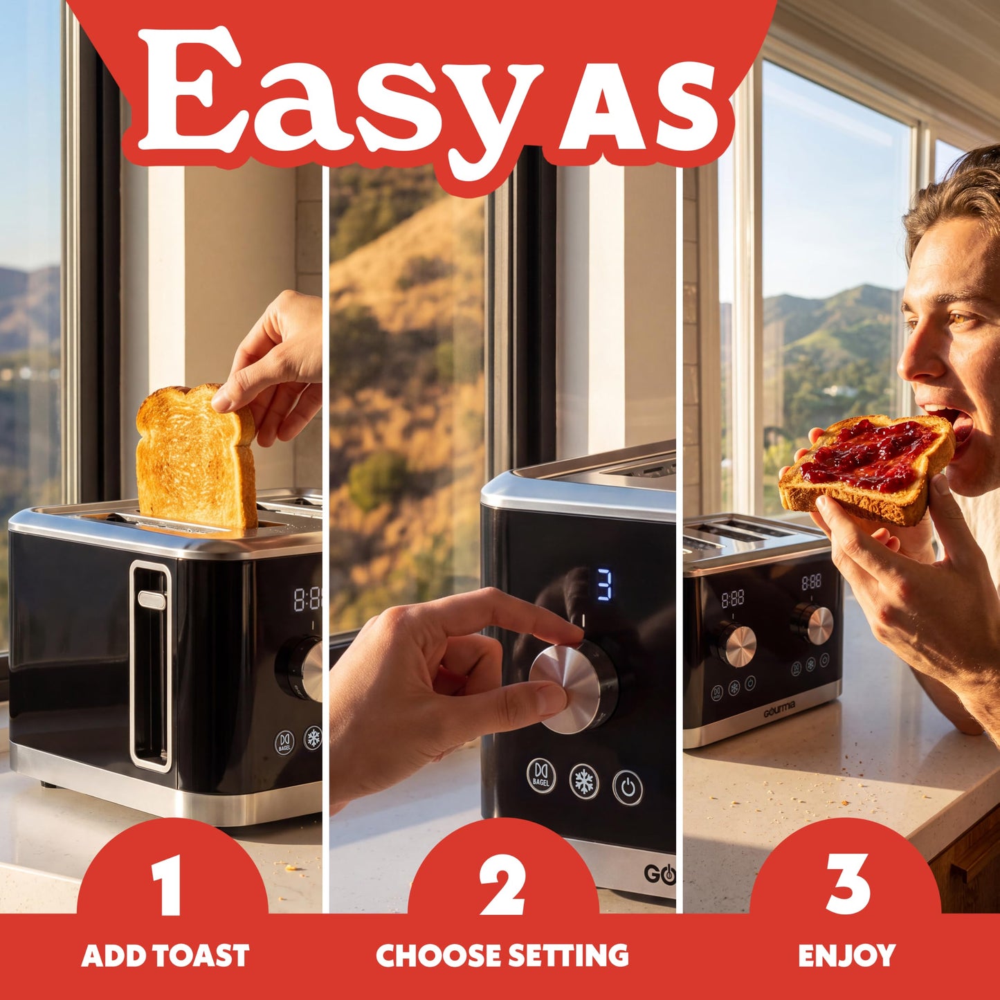 Toaster 2 Slice Capacity