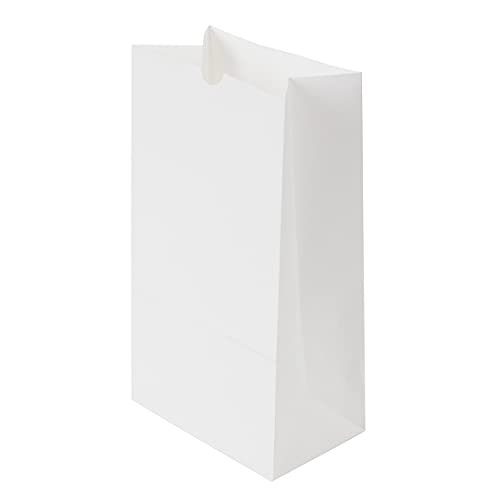 Bag Tek 12lb Paper Bags 100 Disposable Lunch Bags (100 Count)