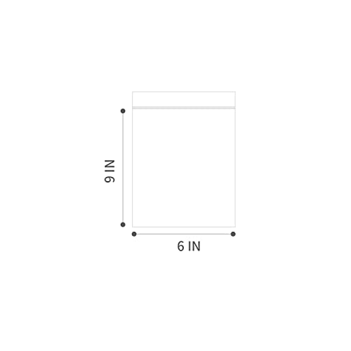 6" X 9" 100 Bags (100 Count)