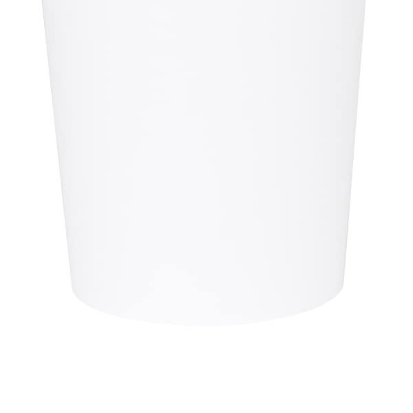 20 oz Paper Hot Coffee Cups [600 ct] White Disposable Cup for Hot (600 Count)