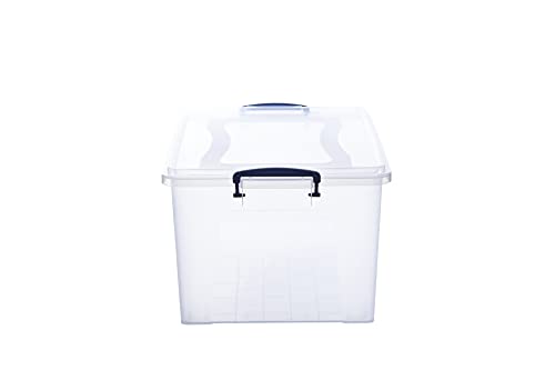 Storage Bins with Lids (4 Count)