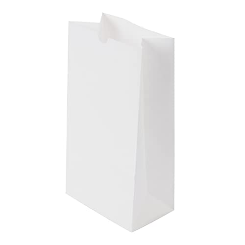 Bag Tek 6lb Paper Bags 100 Disposable Lunch Bags (100 Count)