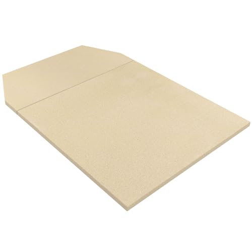 7.7" Thick Cordierite Pizza Stone Baking Board for Ooni Karu 16 Pizza Oven (2 Count)