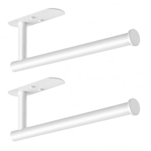Self Adhesive Paper Towel Holder Under Cabinet Mount (2 Count)