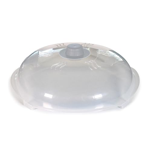 Tall Magnetic Microwave Splatter Cover for Food
