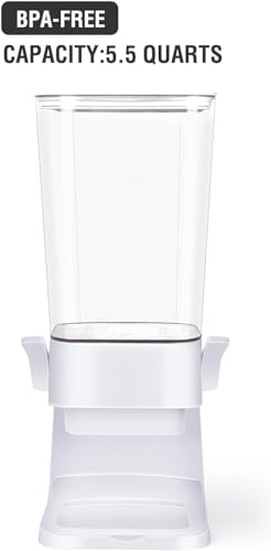Cereal Dispenser Countertop 3pcs (3 Count)