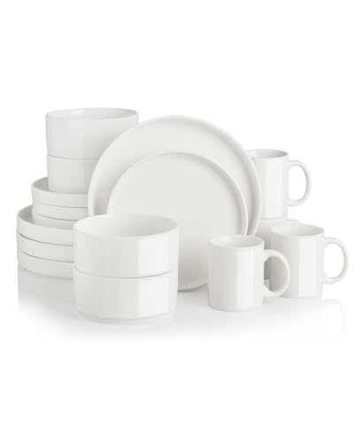 Sweejar Porcelain Dinnerware Sets for 4