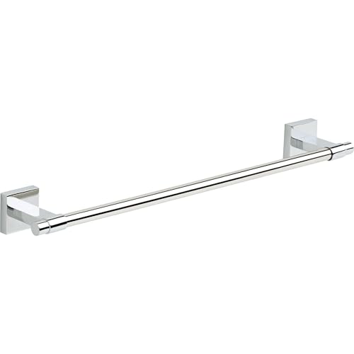 Maxted (1-Pack) 18" Towel Rack for Bathroom, Polished Chrome Towel Bar for Bathroom Wall Kitchen Towel Holder Rod Wall Mounted Bathroom Accessories MAX18-PC