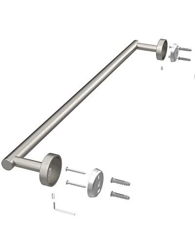 24 Inch Brushed Towel Bar Towel Rack for Bathroom Kitchen Hand Towel Holder Dish Cloths Hanger SUS304 Stainless Steel RUSTPROOF Wall Mount