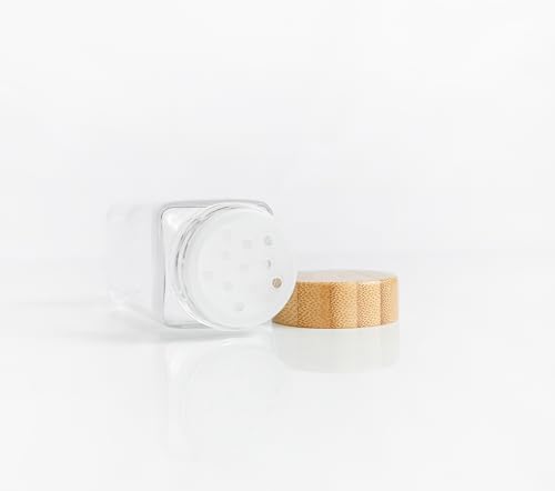 Glass Spice Jars with Label (24 Count)