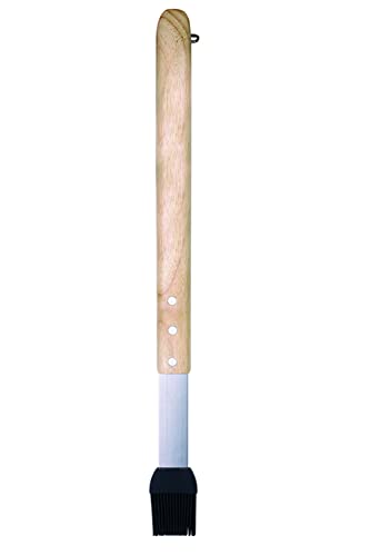 JB0140 Wooden Handle Silicone Head Basting Brush