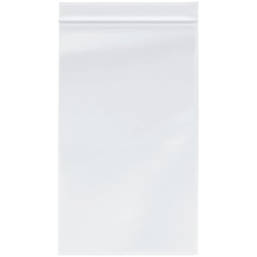 6 x 10 inch 4 Mil Zipper Reclosable Bags (100 Count)
