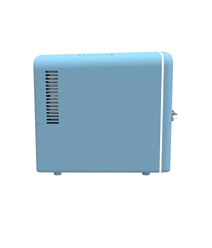 Retro 9 Can Mini Personal Fridge Portable Cooler for Car