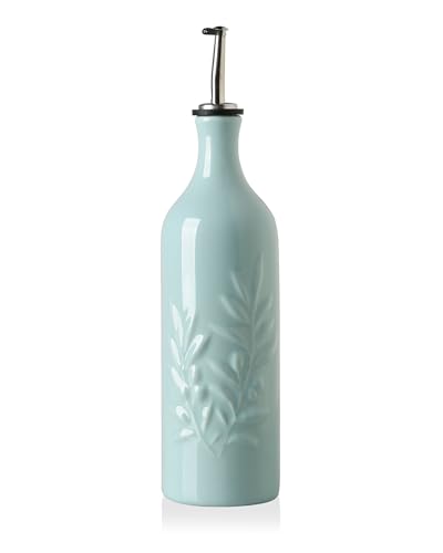 Sweejar Large Ceramic Olive Oil Dispenser Bottle