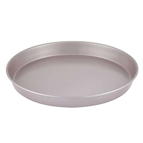 Pizza Pan, 9-Inch Non-Stick Pancake Bakeware for Oven Baking (Champagne Gold)
