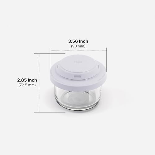 Glass Baby Food Storage Containers (6 Count)