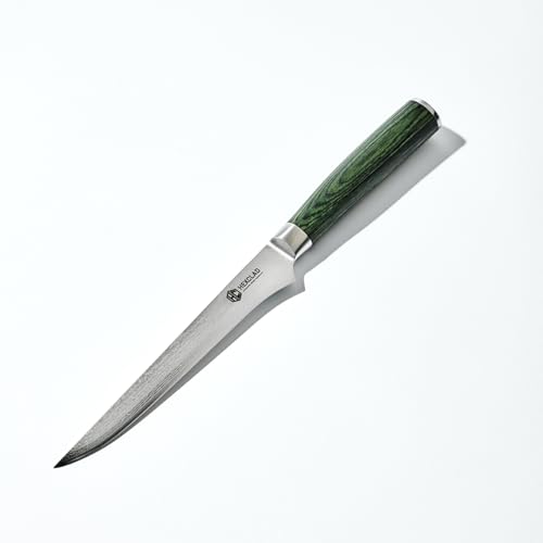 6" Japanese Damascus Stainless Steel Boning Knife