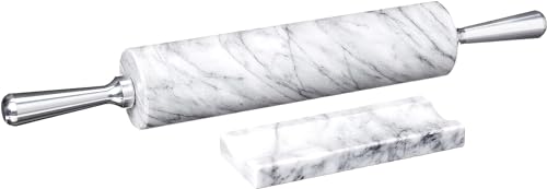 Marble Rolling Pin & Stand