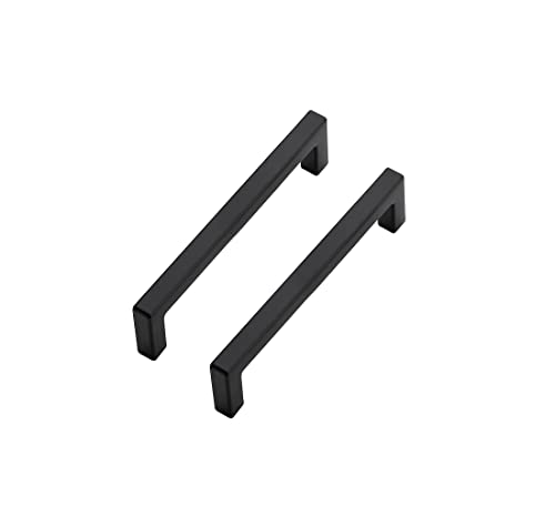 Matte Black Cabinet Handles Solid Cabinet Pulls (20 Count)