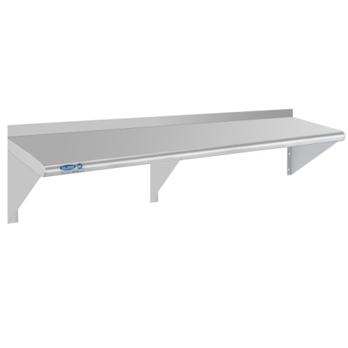 HARDURA Stainless Steel Shelf 12" x 72"