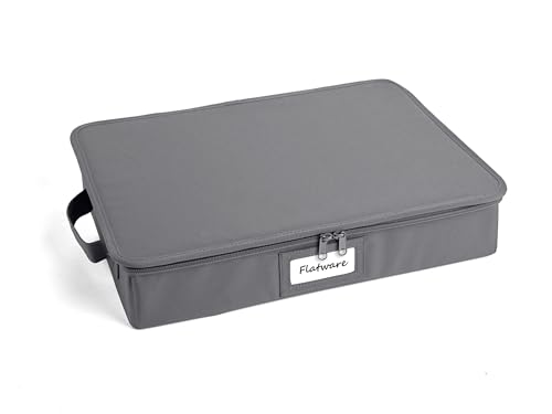 Flatware Storage Box with Removable Trays
