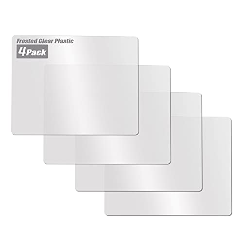 Flexible Plastic Cutting Boards for Kitchen (4 Count)
