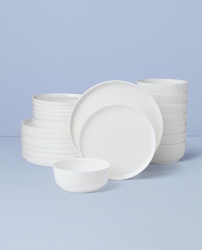 Modern White Porcelain 24 (24 Count)