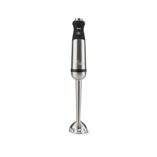 Electrics Stainless Steel Immersion Blender 2 Piece Turbo Function 600 Watts Detachable