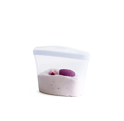 Premium Reusable Silicone Food Storage Bowl